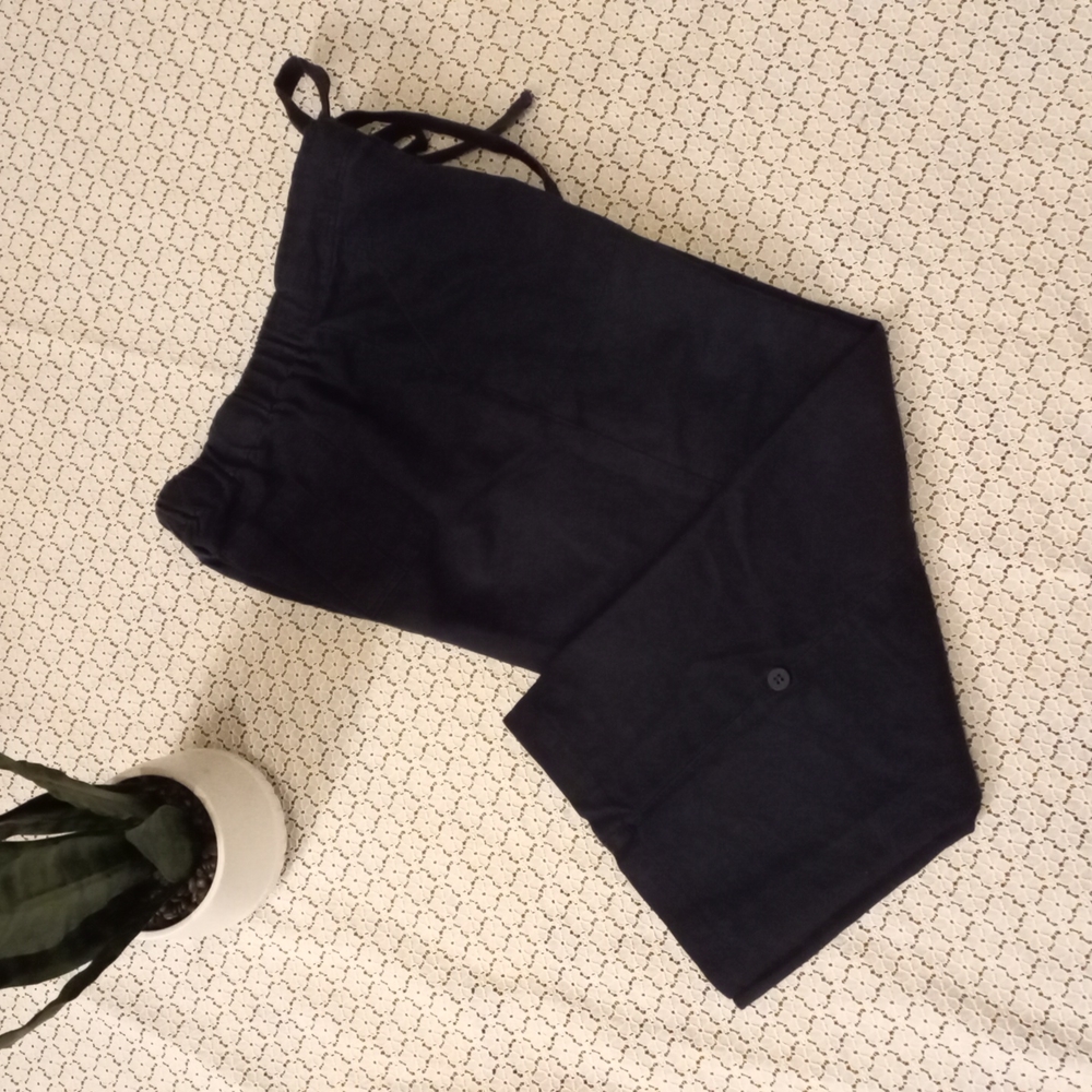 COPY - New York & Co adjustable length linen capri pants